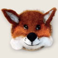 Hand needle felted fox portrait mounted in a hand-finished wooden bowl, handcrafted in the Boyne Valley, Ireland.