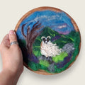 Sheep on the Hillside