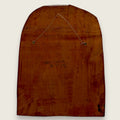 Back view of the Woodland Face lime wood sculpture showing the natural character of the timber.